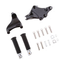 Rear Passenger Foot Peg Pedal Mount For Harley 883 1200 XL 2014-2016-Black