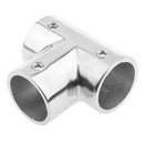 Boat / Marine Rail 1" 90 Degree Rail Fitting 316 Stainless Steel Tee