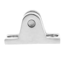 316 Stainless Steel Boat Bimini Top Deck Hinge Fitting Quick Release Pin Marine - Silver