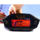 12V Universal Colorful LCD Screen Digital Odometer Speedometer Tachometer Gauge
