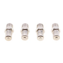 4Pcs Wheel Tyre Valve Air Dust Cover Screw Caps Universal for Car Motorcycle