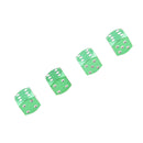 4Pcs Dice Shape Tyre Valve Covers Caps Stems for Car Bike Truck Motorcycle Green