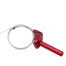 7/8'' CNC Throttle Tube Clamp Assembly Cable For Dirt Pit Bike Stomp