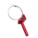 7/8'' CNC Throttle Tube Clamp Assembly Cable For Dirt Pit Bike Stomp