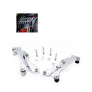 Chrome 4 Point Docking Hardware Kit For 2014-UP Harley FLHX FLTRX CVO