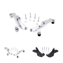 Chrome 4 Point Docking Hardware Kit For 2014-UP Harley FLHX FLTRX CVO