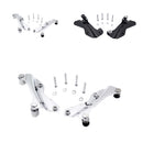 Chrome 4 Point Docking Hardware Kit For 2014-UP Harley FLHX FLTRX CVO