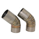 51mm Exhaust System Mid Pipe Stainless Elbow Tube For Ducati Monster 696