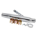 CNC Stainless Steel Muffler Antiqued Vintage Exhaust Piper for Harley
