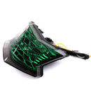 Green Tail Light Brake Light Rear Turn Signal Light For Kawasaki Z900 2017