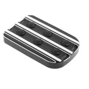 Motorcycle CNC Large Brake Pedal Pad Cover Fits For Harley Softail FXSTC Fat Boy Black
