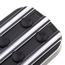 Motorcycle CNC Large Brake Pedal Pad Cover Fits For Harley Softail FXSTC Fat Boy Black