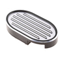 Edge Cut Brake Pedal Pad Cover For Harley Sportster XL 883 1200 V-Rod Silver