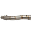 420mm / 16.5" Motorcycle Exhaust Middle Pipe for YAMAHA R1 2009 - 2014