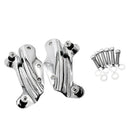 Chrome 4-Point Docking Hardware Kit for Harley Touring FLHR 2009-2017