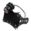 Motorcycle License Plate Bracket Led Taillights For Harley Cruiser Bobber