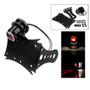 Motorcycle License Plate Bracket Led Taillights For Harley Cruiser Bobber