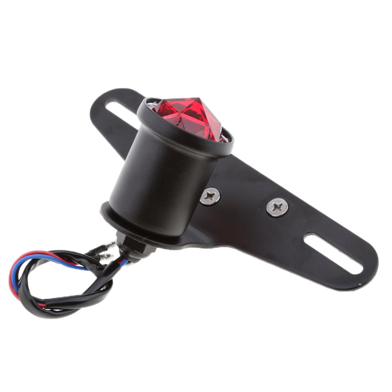 1.57'' Round Motorcycle Brake Tail Light for Honda Yamaha Suzuki Cafe