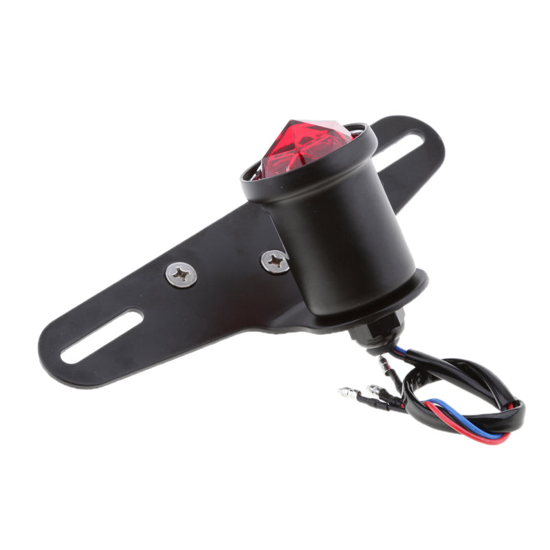 1.57'' Round Motorcycle Brake Tail Light for Honda Yamaha Suzuki Cafe