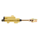 Rear Foot Brake Master Cylinder Pump for ATV 125cc 150cc 200cc Gold