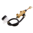 Motorcycle Rear Hydraulic Brake Master Cylinder with Reservoir Gold