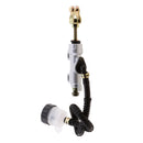Back Rear Hydraulic Brake Master Cylinder For PIT Quad Dirt Bike ATV Silver