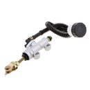 Back Rear Hydraulic Brake Master Cylinder For PIT Quad Dirt Bike ATV Silver