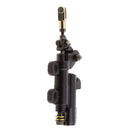 Motorcycle Back Rear Hydraulic Brake System Master Cylinder Replacement for Pro Pit Quad Dirt Bike Black