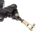Motorcycle Back Rear Hydraulic Brake System Master Cylinder Replacement for Pro Pit Quad Dirt Bike Black