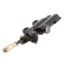 Motorcycle Back Rear Hydraulic Brake System Master Cylinder Replacement for Pro Pit Quad Dirt Bike Black