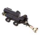 Motorcycle Back Rear Hydraulic Brake System Master Cylinder Replacement for Pro Pit Quad Dirt Bike Black