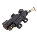 Motorcycle Back Rear Hydraulic Brake System Master Cylinder Replacement for Pro Pit Quad Dirt Bike Black