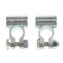 2 Pieces Positive Negative Car Truck Motorcycle Battery Terminals Clamp Connectors
