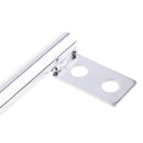Motorcycle Light Bracket Fog Turn Signal Light Bracket Bar For Harley Silver