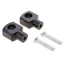 CNC Motorcycle 25mm 1" Handlebar Risers Universal for Cruise Chopper Black