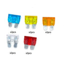 10 Way Circuit Automotive Car Boat Blade Fuse Box Block Holder with Cover