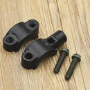 Universal Motorcycle 7/8" Handle Bar Mirror Mount Holder Clamp Adaptor 10mm