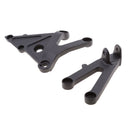 Black Front Rider Foot Pegs Bracket For Honda CBR600RR 2003-2006