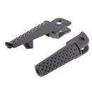 Black Front Rider Foot Pegs Bracket For Honda CBR600RR 2003-2006
