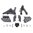 Black Front Rider Foot Pegs Bracket For Honda CBR600RR 2003-2006