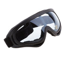 Motorcycle Ski Windproof Snowmobile Snowboard UV400 Goggles Clear Lens