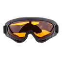 Windproof Bike Googles Motorcycle Outdoor Ski Snowboard Eyewear Yellow Lens