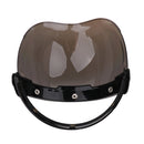 Flip Up 3-Snap Bubble Shield Half/Open Face Helmet Visor UV Lens Windshield