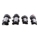 4Pieces Motorcycle Motocross Cycling Elbow and Knee Pads Protector Guard Armors Set Stainless Steel