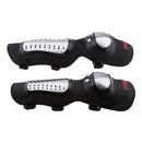 4Pieces Motorcycle Motocross Cycling Elbow and Knee Pads Protector Guard Armors Set Stainless Steel
