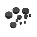 Motorcycle Black Rubber Frame Plugs for 2006-2007 Suzuki GSX-R 600 GSX-R 750