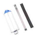 Pit Dirt Bike CNC EXHAUST Muffler Steel Silencer 125cc 140cc Blue End Cap