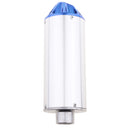 Pit Dirt Bike CNC EXHAUST Muffler Steel Silencer 125cc 140cc Blue End Cap