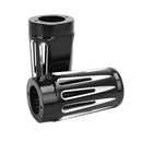 PAIR CNC Cut Billet Fork Boot Slider Cover Cow For Harley Touring 2014-2016