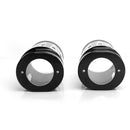 PAIR CNC Cut Billet Fork Boot Slider Cover Cow For Harley Touring 2014-2016